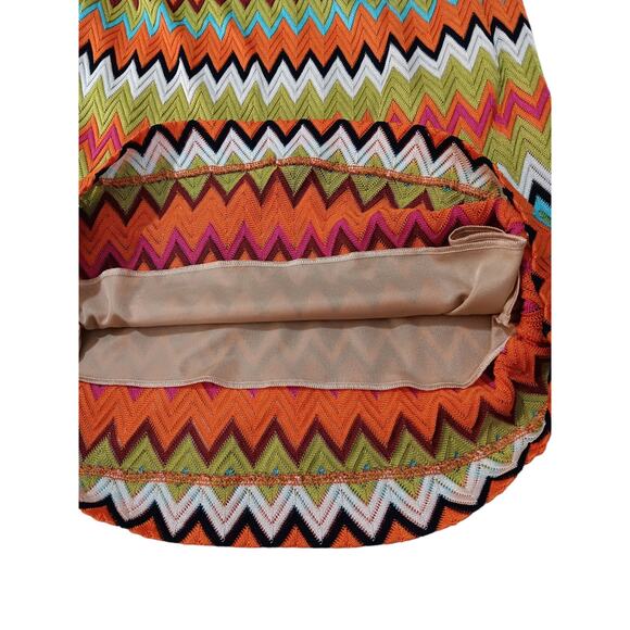 MISSONI Crochet Knit Maxi Mid Dress Smocked Cardigan Set Pristine 40/4 Two Piece - Picture 11 of 16